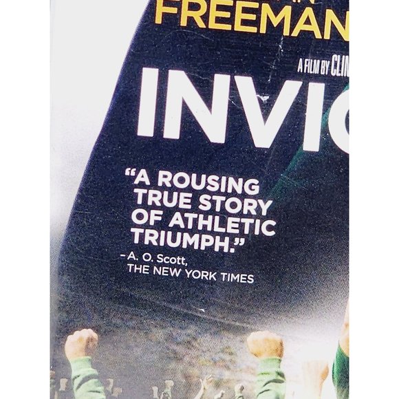 Invictus Morgan Freeman & Matt Damon Blu Ray DVD 2 Disk Movie Bundle No Scratch - Picture 7 of 7